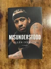 Allen Iverson Signed Memoir Hardcover Book Misunderstood 76ers NBA HOF Auto