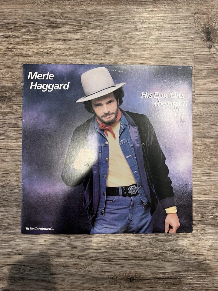 Merle Haggard - His Epic Hits The First 11 To Be Continued… - Vinyl Record LP - Image 2 of 4