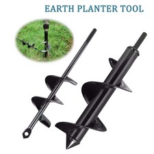 2PCS Post Hole Diggers Augers Garden Planter ...