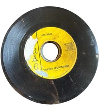 Joe Ross – Border Legionaires - TRAC SA-101-28 - Vinyl, 7