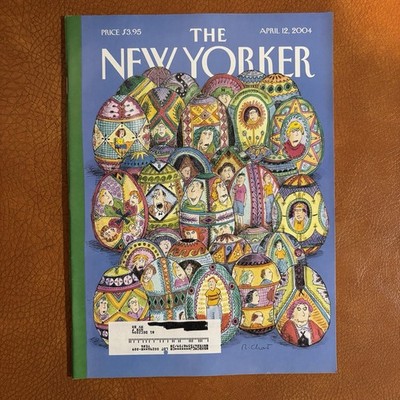 The New Yorker Magazine April 12 2004 Easter Eggs Afghanistan Madvillany Specter