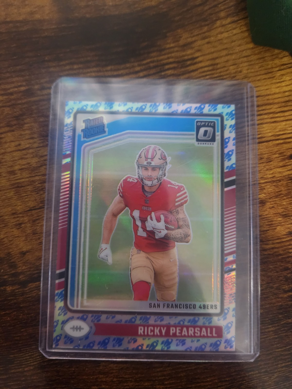 2024 Panini Donruss Optic Rated Rookie Ricky Pearsall #284 Rocket SP (RC) 49ERS
