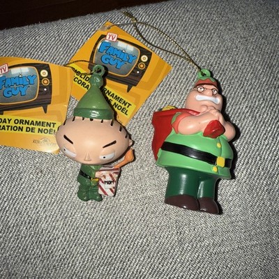 Family Guy Stewie The Elf Christmas Ornament MOM