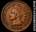 1902 Indian Head Cent- Very Fine Better Date No Reserve #i3595