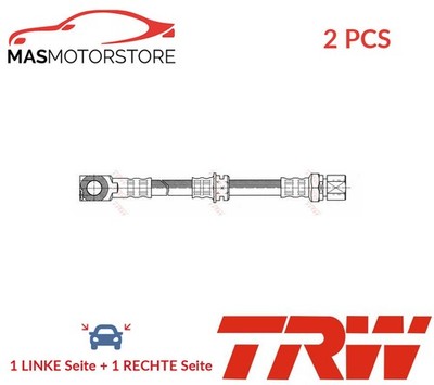 BREMSSCHLAUCH BREMSLEITUNG PAAR VORNE TRW PHD295 2PCS P NEU OE QUALITÄT