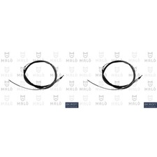 2x AKRON-MALÒ Handbremsseil Seilzug Feststellbremse für Peugeot 307 3A/C 1.6