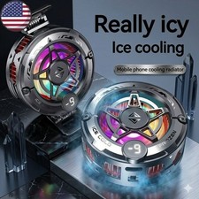 Magnetic Phone Cooler Gaming Fan RGB Semiconductor Cooling Radiator for Mobile