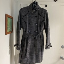GUESS Trench Coat Size Medium Womens