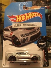 Hotwheels 2016 Camaro SS Silver Camaro Fifty