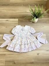 Vintage Martha  s miniatures lilac floral dress size 4T