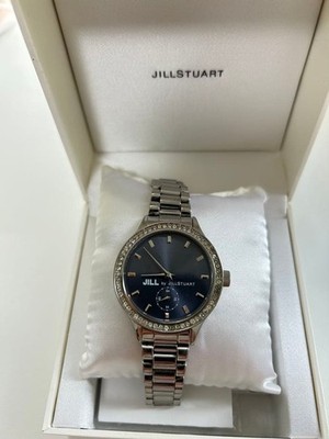 Jill Stuart Navy Swarovski Quartz Watch Rare Limited Japan