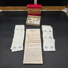 Vintage 1938 FLINCH Card Game, Parker Brothers Complete w Box  Instructions
