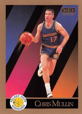 Chris Mullin 1990-91 SkyBox #98 Golden State Warriors Basketball