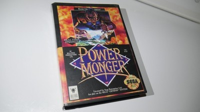 Power Monger (Read Description / Complete / Sega Genesis)