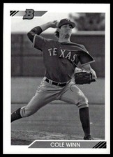 2020 Bowman Heritage Cole Winn #BHP-107 Prospects Black & White