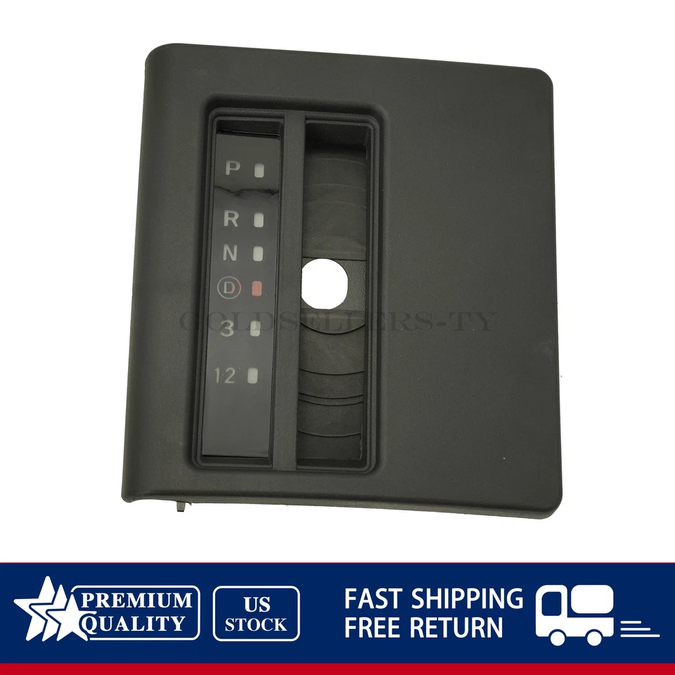 For 97-01 Jeep Cherokee XJ Automatic Floor Shift Indicator Bezel Auto Console US Foto 2 de 4