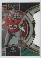 2023 Panini Select Premier Level Black & Green Prizm Die-Cut Cody Mauch 0g45