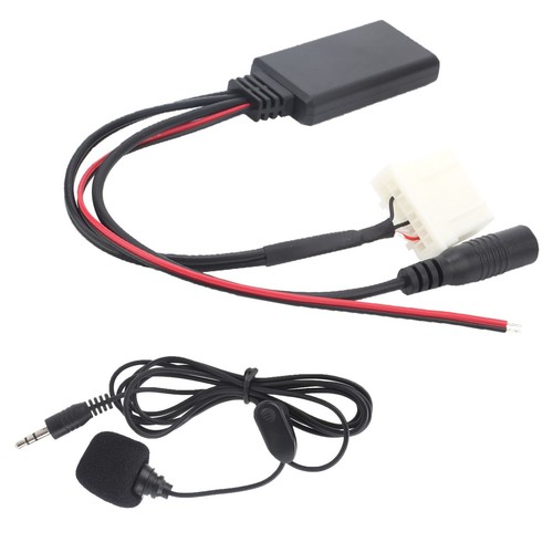 _Car Stereo Radio Audio Extend Wire Phone Hands Free Mic Adapter For - Photo 14/22