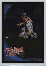 2010 Topps Wal-Mart Black Joe Mauer #150 HOF 3v8