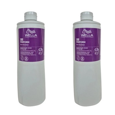 2 Stück Wella Pro+ Perform Perm Neutralizer 2 x 1L Fixierung Dauerwelle Profi