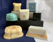 Vtg Jewelry Box Lot Presentation / Storage Cases Multicolor Multiple Styles
