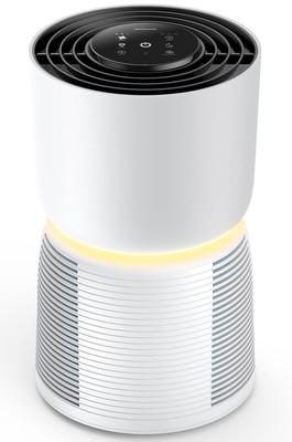 Air Purifier for Bedroom Home office, H13 True HEPA 6-Stage Filtration Air Cl...