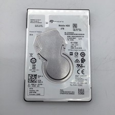 Seagate Mobile HDD 2TB 2.5" ST2000LM007 Hard Disk Drive Laptop HDD Wiped