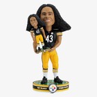 Troy Polamalu Pittsburgh Steelers Bobble Dubblz Bobblehead NFL Football