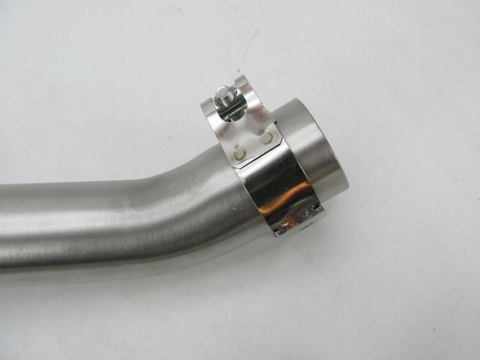 Sistema de cabecera British Customs Competition cepillado BC901-130-BR Triumph Scrambler Foto 4 de 4