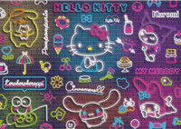 Puzzle (500 T.) Hello Kitty | Neon (Trefl Puzzle) Neu/Ovp