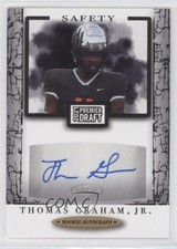 2021 Sage Premier Draft Auto Thomas Graham Jr #A127 Auto 08yu