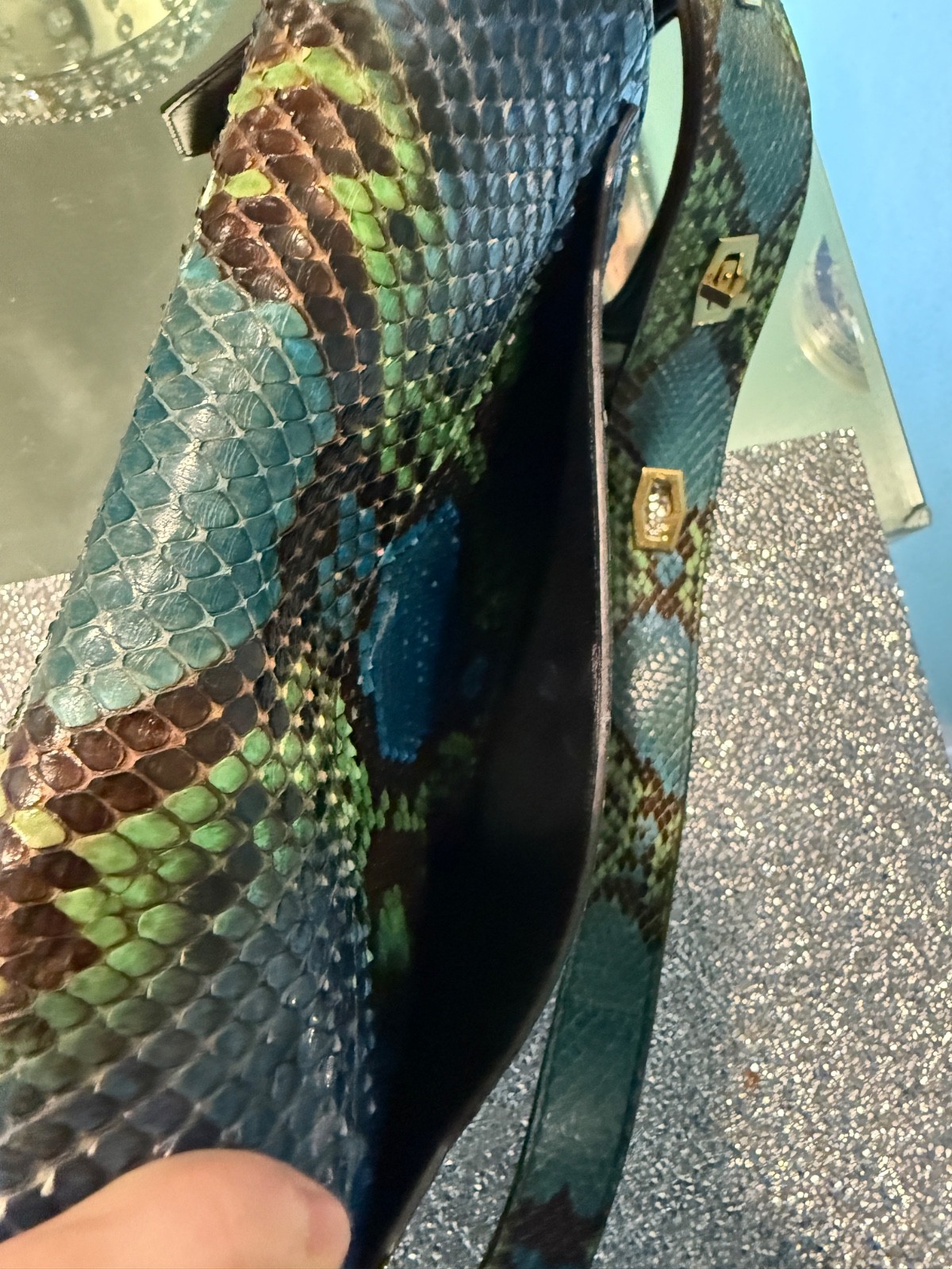 Givenchy Limited Edition Eden Python Shoulder Bag… - image 6