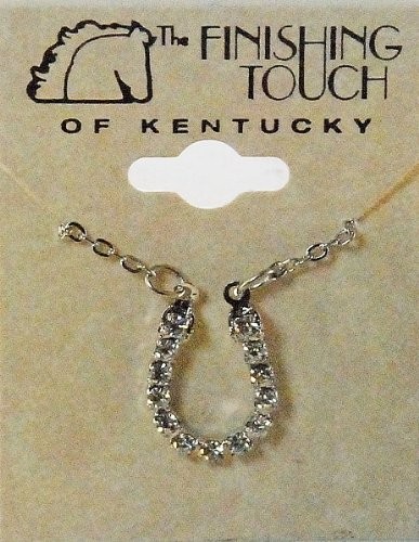 Завершающий штрих - ожерелье из хрусталя в виде подковы 3790₽