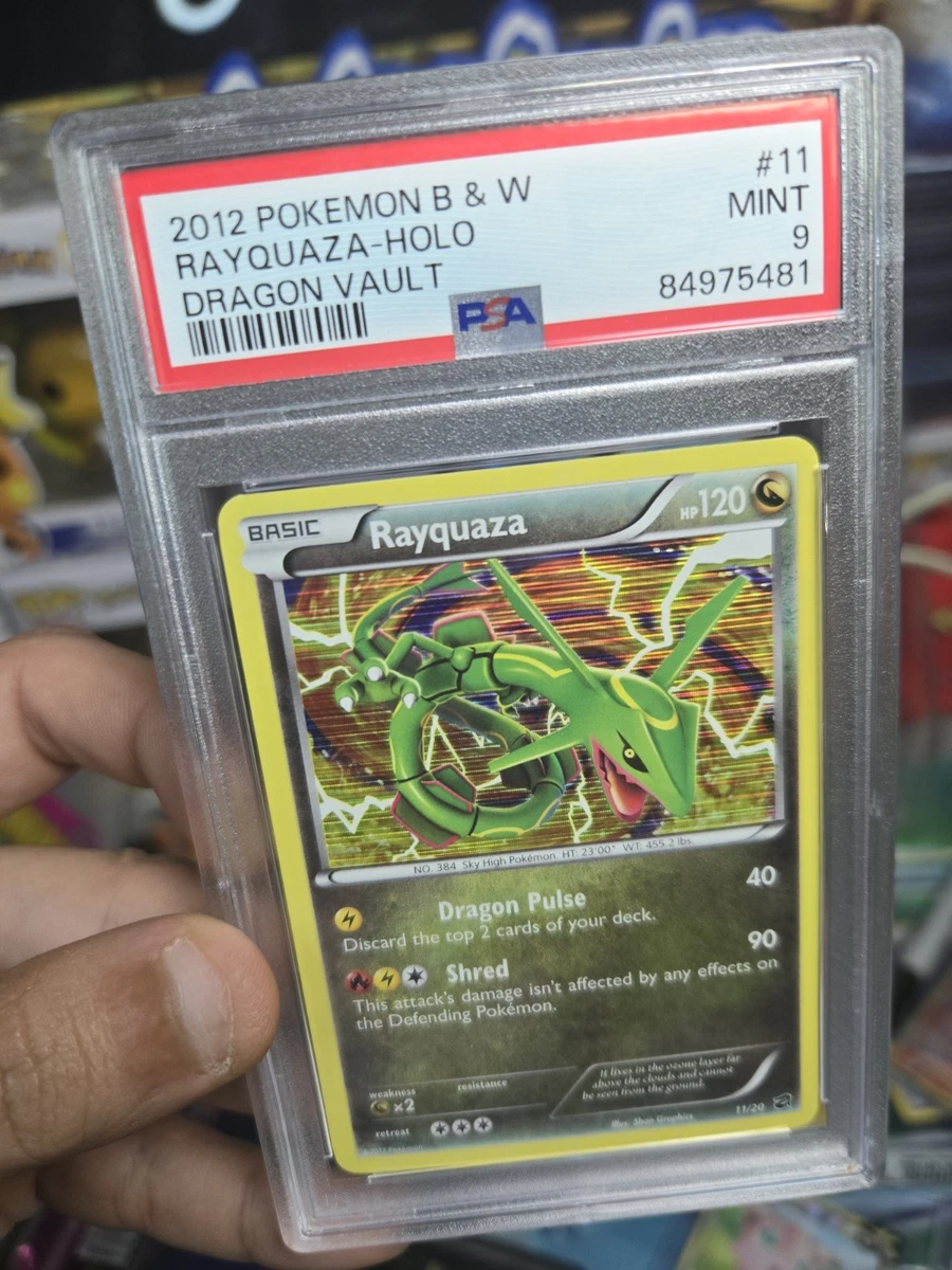 Rayquaza Pokémon TCG Professional Sports Authenticator (PSA) Grade