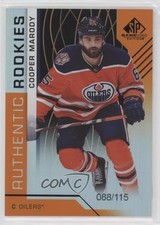 2018 SP Game Used Authentic Rookies Orange Rainbow 88/115 Cooper Marody #171 jn3