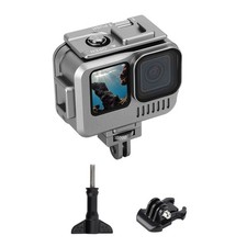 Aluminum Waterproof Case Cover Protective Frame For GoPro 9/10/11 Black Camera