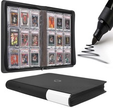 Slab Binder for Graded Cards - PSA Slab Binder Fits 90 Cards, 9 Pocket Slab A...