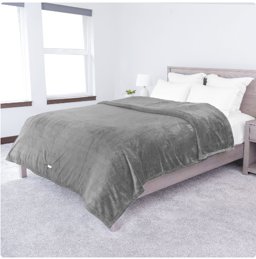 Full, Microplush, Poseidon Blue Heated Electric Blanket eBay