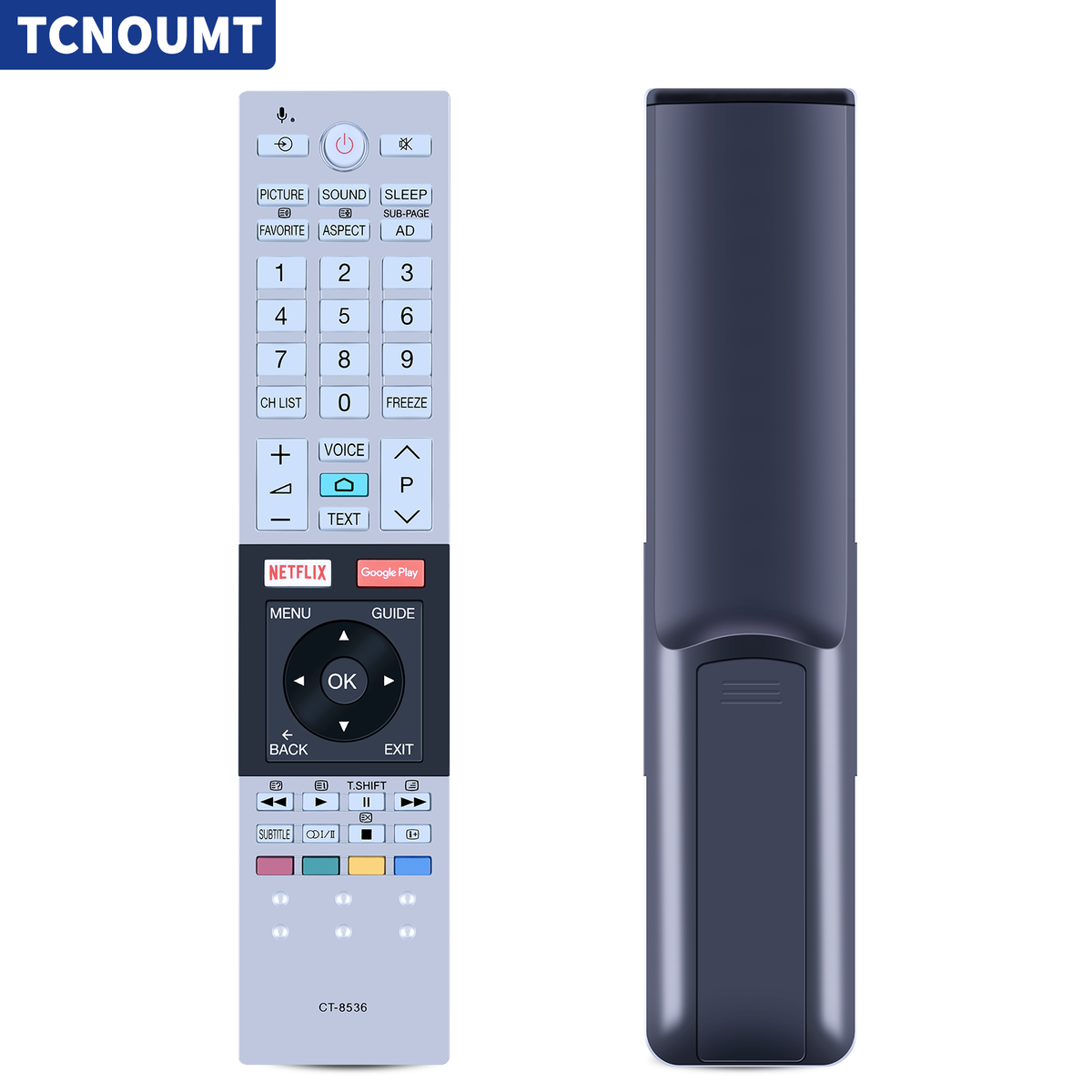 New CT-8536 Remote Control For Toshiba TV 50U7880 58U7880 43U775
