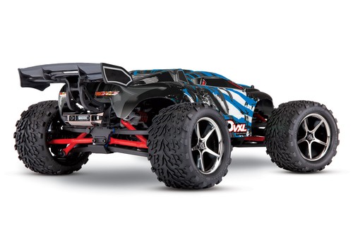 Traxxas RC Elektro Buggy E-Revo 4WD 1:16 2,4 Ghz RTR blauX TRX71076-8 - Bild 2 von 12