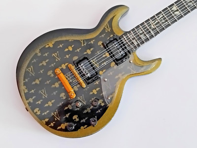 Miniature Guitar Schecter Blade Custom Amplifier Drum Set Bass Wooden Doll House