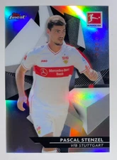2020-21 TOPPS FINEST BUNDESLIGA REFRACTOR PASCAL STENZEL #92