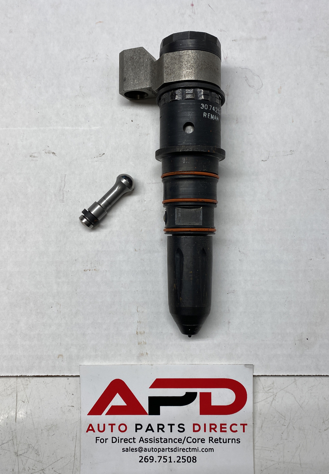 Reman Cummins L10 Diesel Fuel Injectors Set of 5 3074252 No Core  