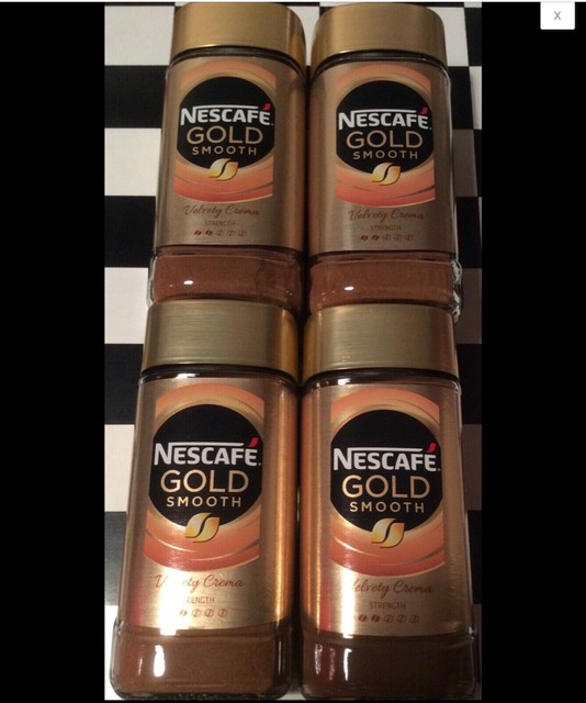 2x Nescafe Gold Smooth Velvety Crema Instant Coffee for sale online eBay