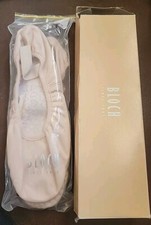Bloch Dance S0227L Girl's Pink Belle Full Sole Leather Ballet - Size 6C-NIB