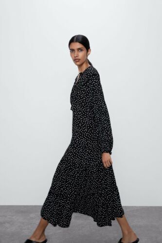 Ladies Loose Long Sleeve Maxi Dresses Women Casual Slit Ladies Loose Long Sleeve Maxi Dresses Women Casual Slit