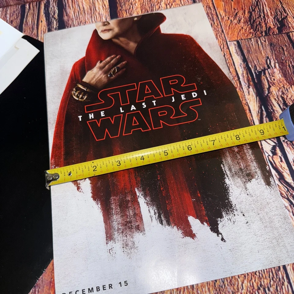 Disney Store Star Wars Force Friday Pósters Los Últimos Jedi Mini Pósters Paquete RARO Foto 4 de 4