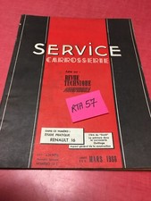 Revue technique Renault R16