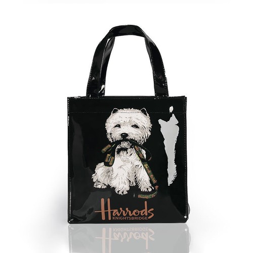 Wasserdichte Damen-Schultertasche PVC Shopping Aufbewahrung Harrods London HEISS - Bild 34 von 76