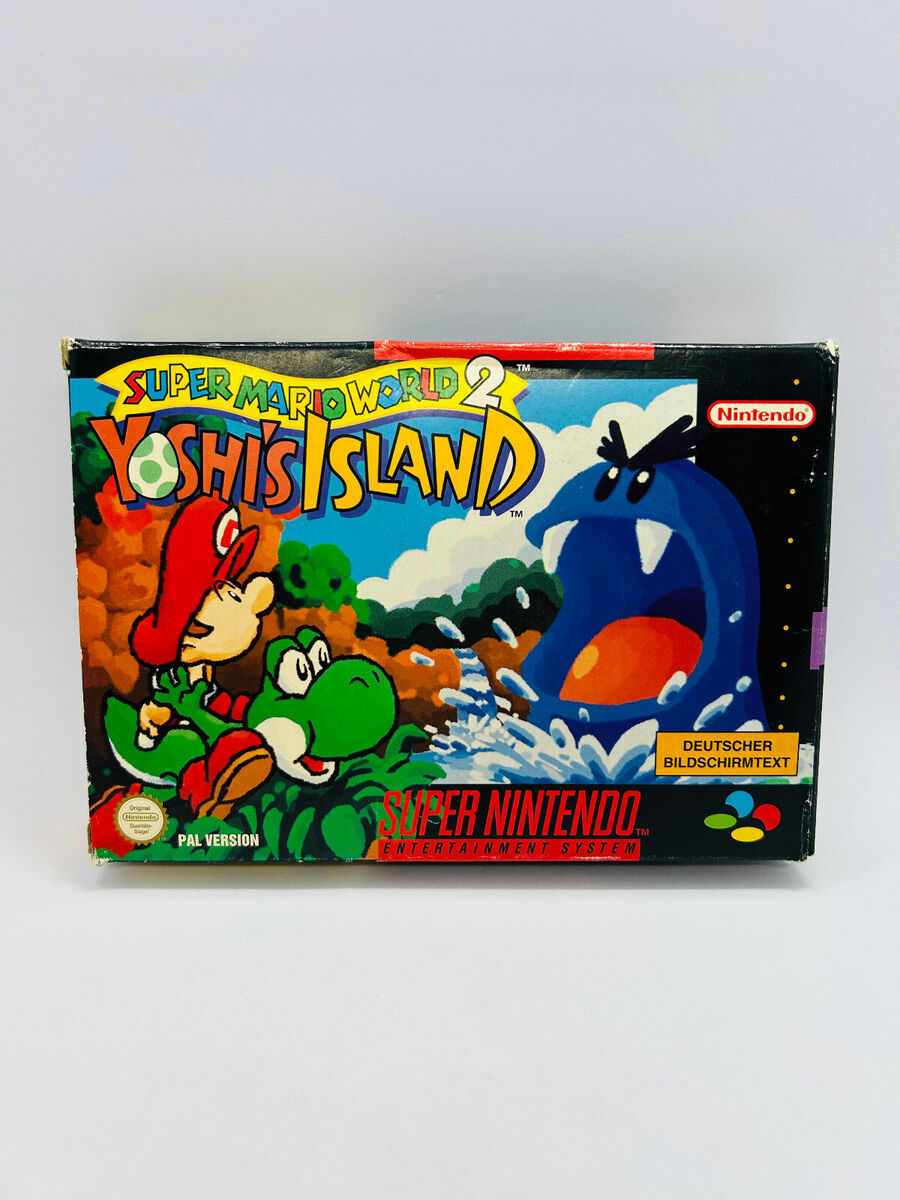 Super Mario World 2 Yoshis Island Super Nintendo SNES CIB Super Mario World 2 Yoshis Island Super Nintendo SNES CIB